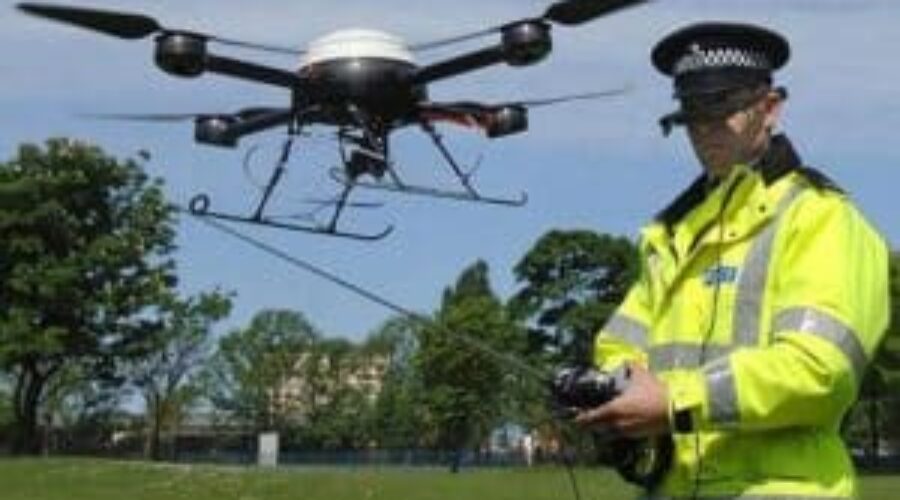 Uso de drones para seguridad y vigilancia