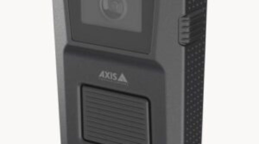 La nueva cámara corporal de Axis incorpora primera vez el streaming en directo siempre activo con LTE o 4G integrado