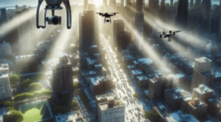 Innovación en Seguridad: Cómo los Drones Revolucionan la Vigilancia en Áreas Urbanas